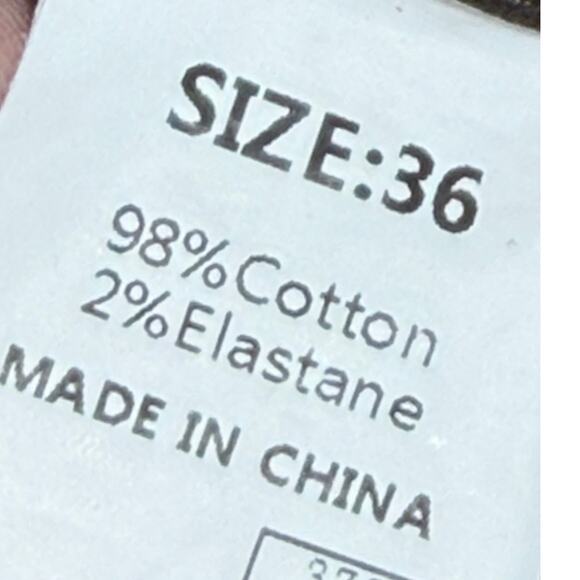 JMIERR Men 36 Brown Flat Front Straight Leg Pant Casual Work Travel Wear Comfort - Picture 4 of 7